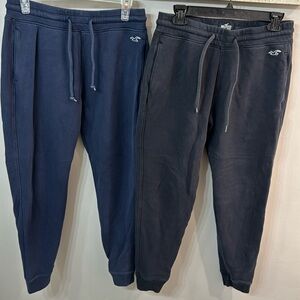 Mens Hollister joggers set of 2